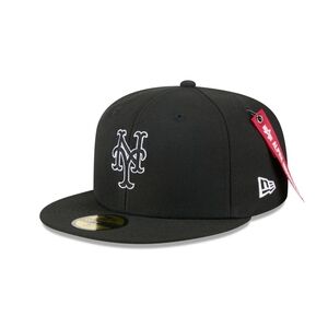 Alpha Industries x New York Mets Black 59FIFTY Fitted Hat